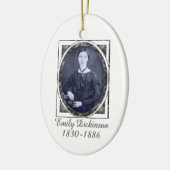 Emily Dickinson Ornament (Links)