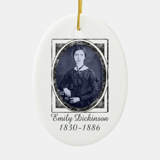 Emily Dickinson Ornament (Voorkant)