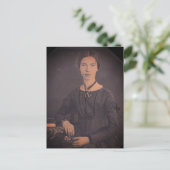 Emily Dickinson portret Briefkaart (Staand voorkant)