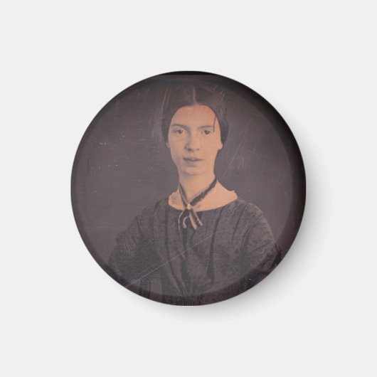 Emily Dickinson portret Magneet (Voorkant)