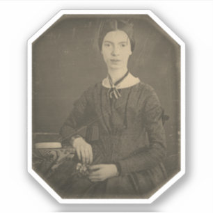 Emily Dickinson portret Sticker
