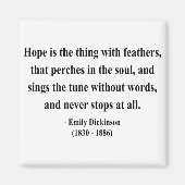 Emily Dickinson Quote 1a Magneet (Voorkant)