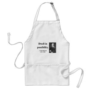 Emily Dickinson Quote 2b Standaard Schort