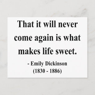 Emily Dickinson Quote 5a Briefkaart