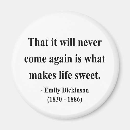 Emily Dickinson Quote 5a Magneet (Voorkant)