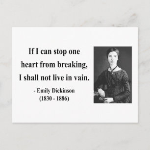 Emily Dickinson Quote 6b Briefkaart