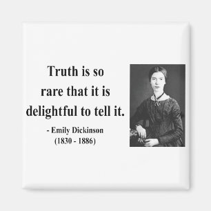 Emily Dickinson Quote 7b Magneet