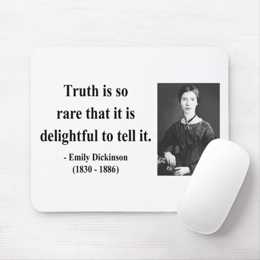 Emily Dickinson Quote 7b Muismat (Met muis)
