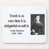 Emily Dickinson Quote 7b Muismat (Voorkant)