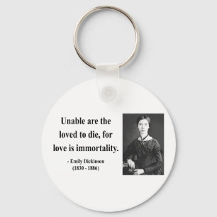 Emily Dickinson Quote 8b Sleutelhanger