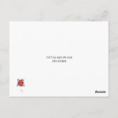 Emily Dickinson Quote Briefkaart (Achterkant)