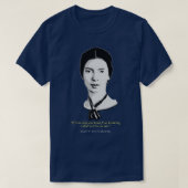 Emily Dickinson Quote T-shirt (Design voorkant)