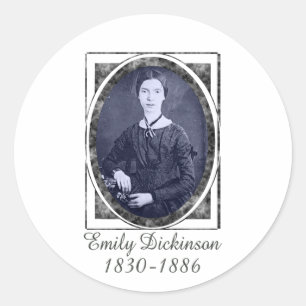 Emily Dickinson Ronde Sticker