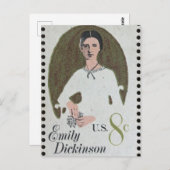 Emily Dickinson stempel Briefkaart (Voorkant / Achterkant)