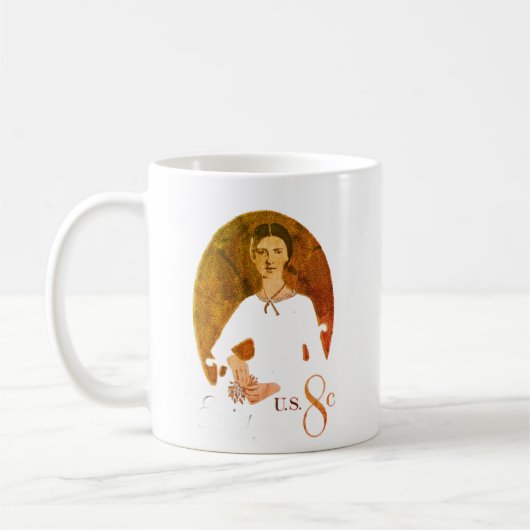 Emily Dickinson stempel Koffiemok (Links)