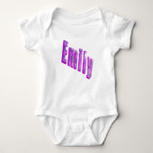 Emily Dimensional Logo, Romper (Voorkant)
