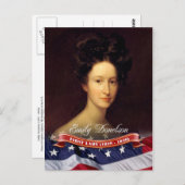 Emily Donelson, First Lady of the U.S. Briefkaart (Voorkant / Achterkant)