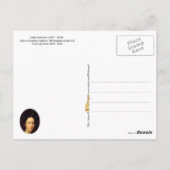 Emily Donelson, First Lady of the U.S. Briefkaart (Achterkant)