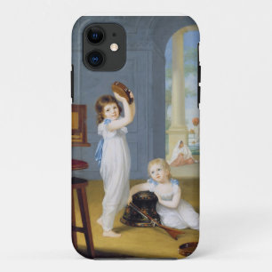 Emily en George Mason, c.1794-95 (olie op canvas) Case-Mate iPhone Case