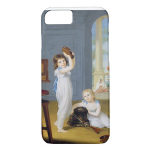 Emily en George Mason, c.1794-95 (olie op canvas) iPhone 8/7 Hoesje
