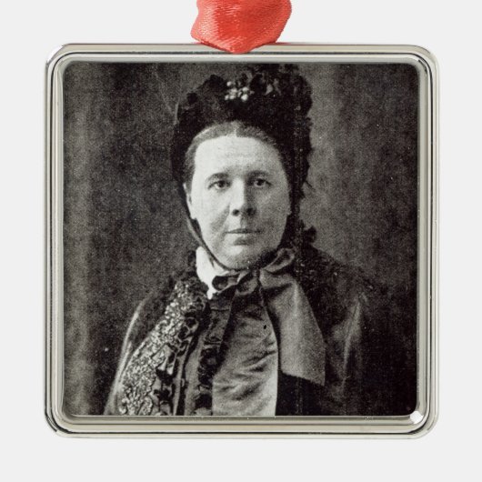 Emily Faithfull Metalen Ornament (Voorkant)