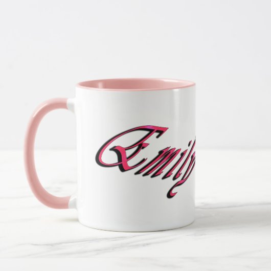 Emily Girls Name Logo, Mok (Links)