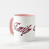 Emily Girls Name Logo, Mok (Voorkant links)