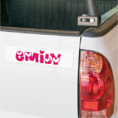 Emily in hart bumpersticker (Op Truck)