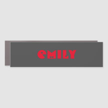 Emily Labels Magnets