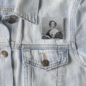 Emily Mary, Countess Cowper Vierkante Button 5,1 Cm (In situ)