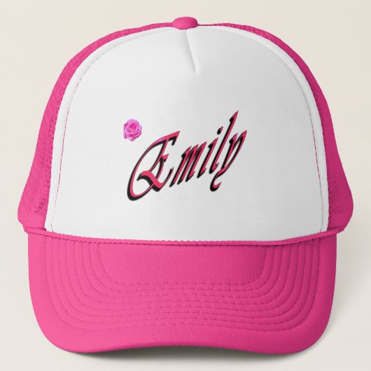 Emily, naam, Logo, Trucker Pet (Voorkant)
