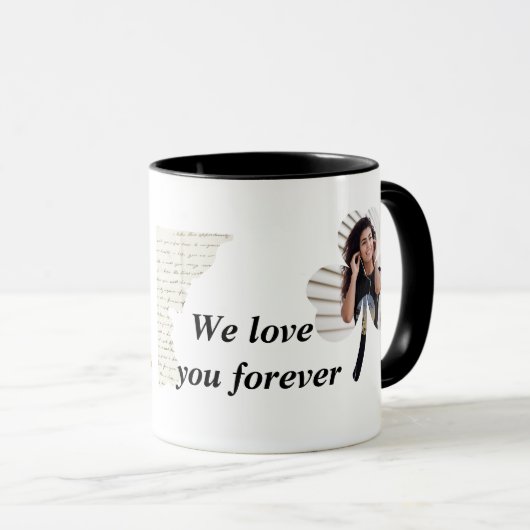 @Emily naam Mok – Aangepaste koffiebeker met An (Voorkant rechts)