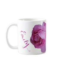  Emily naam  roze roos bloemen