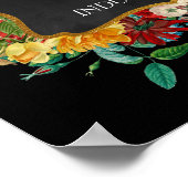 Emily Name Betekenis  Bridal Birthday Gift Poster (Hoek)