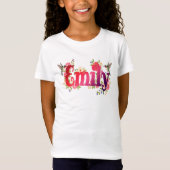 Emily - Personalised Shirt  - For Kids (Voorkant)