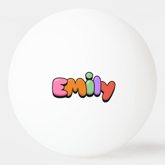 Emily Pingpongbal (Voorkant)