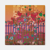 Emily Poetry Strawberries Magnet (Voorkant)