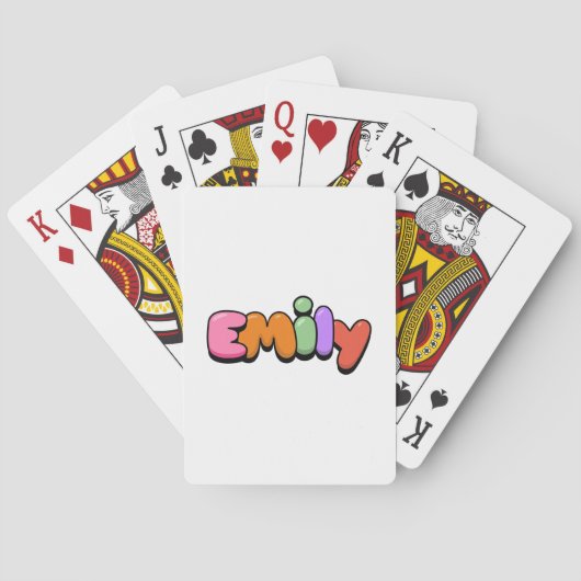 Emily Pokerkaarten (Achterkant)
