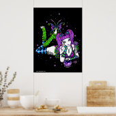 Emily Rainbow Crystal Ball Fairy Poster (Keuken)