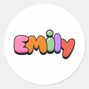 Emily Ronde Sticker