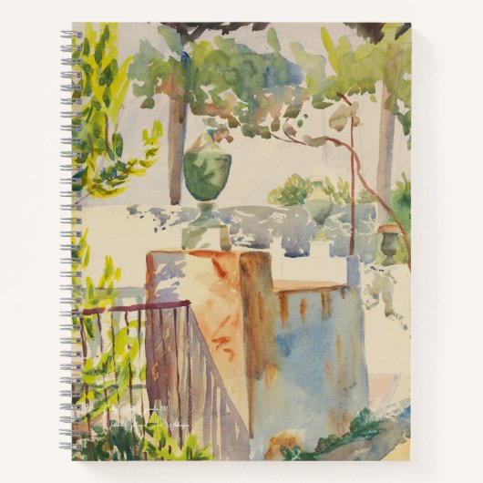 Emily Sargent gelinieerd notitieboek (Voorkant)