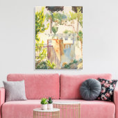 Emily Sargent Ingepakt doek Canvas Afdruk (Insitu (Woonkamer))