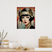 Emily schilderij 2 poster (Keuken)