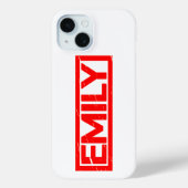 Emily Stamp Case-Mate iPhone Case (Achterkant)