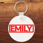 Emily Stempel Sleutelhanger (Achterkant)