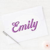 Emily sticker naam (Envelop)