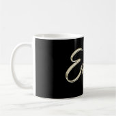 Emily white gold Handwriting Tasse Kaffeetasse Koffiemok (Links)