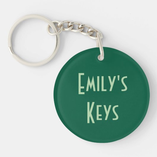 Emily's Keys Sleutelhanger (Voorkant)