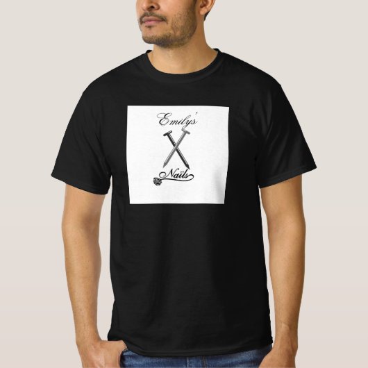 Emily's nagels t-shirt (Voorkant)