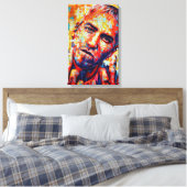 Eminem Abstract Canvas Afdruk (Insitu (Slaapkamer))